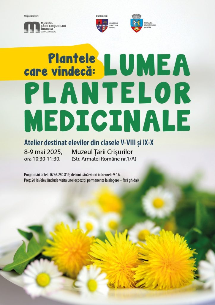 Atelier de educatie muzeala Lumea plantelor medicinale