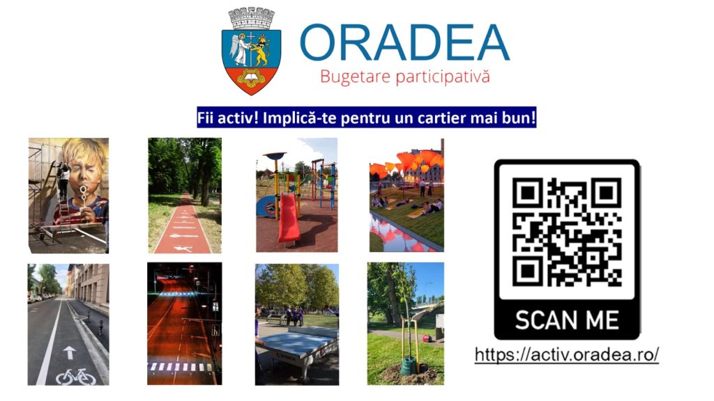 Oradenii pot decide cum se transforma cartierul lor