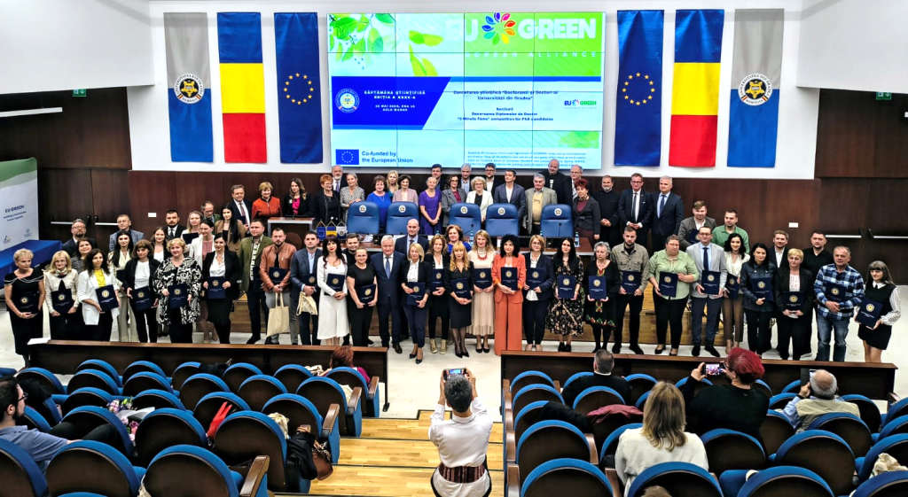 Premiile Universitatii din Oradea pentru doctoranzii europeni