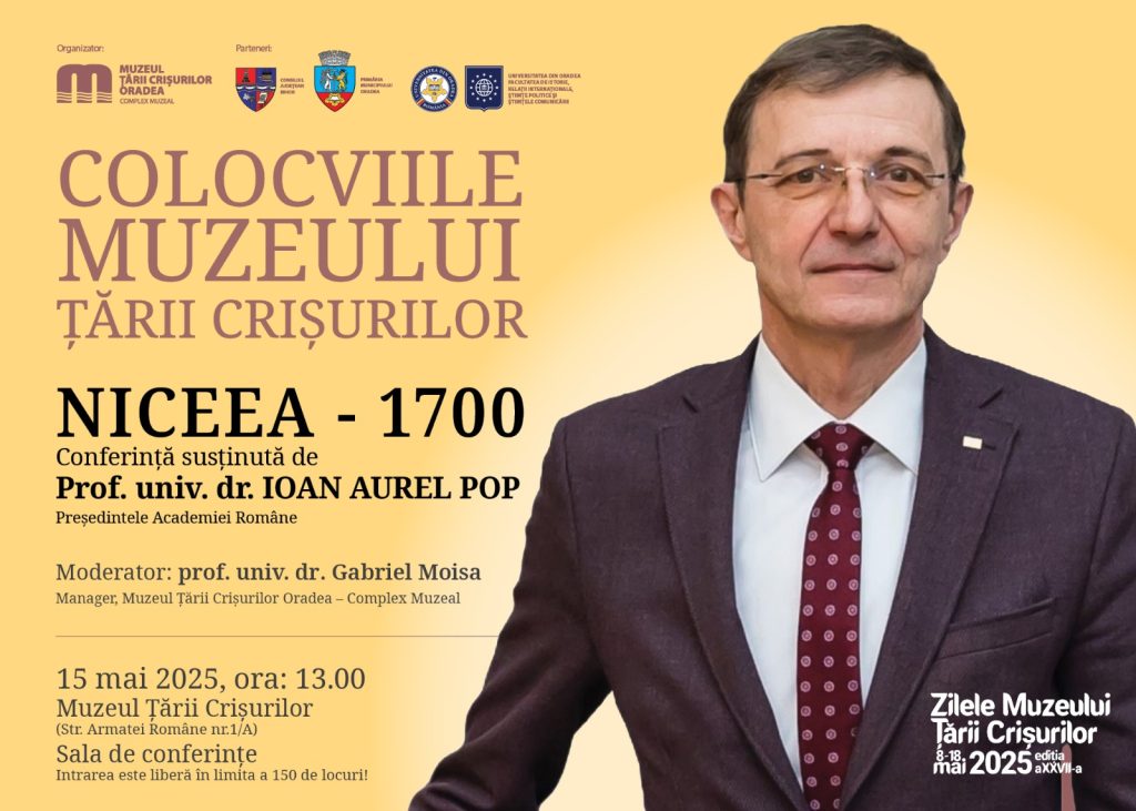 Prof univ dr Ioan Aurel Pop presedintele Academiei Romane conferinta Oradea