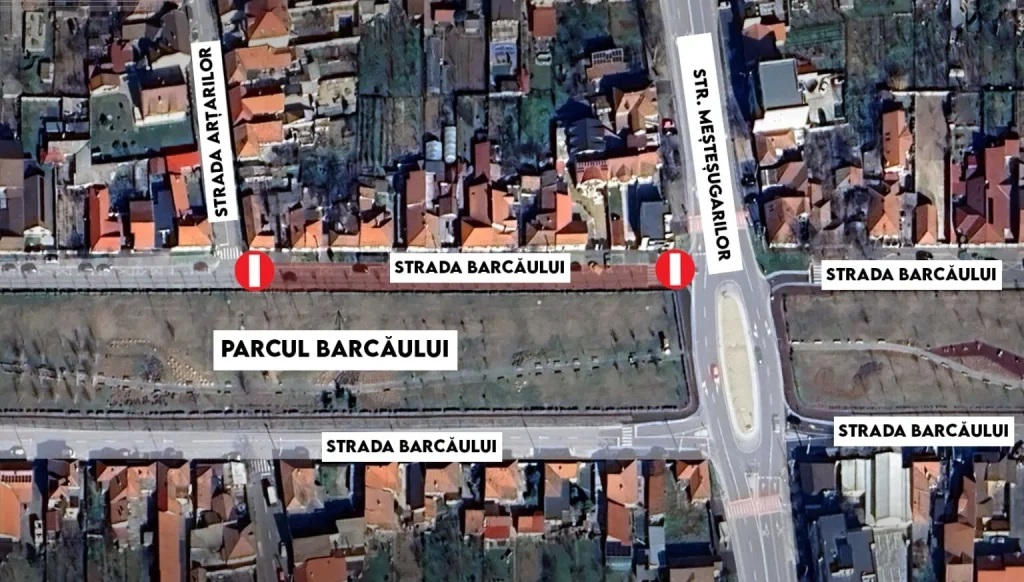 Restrictii de circulatie pe strazi importante din Oradea