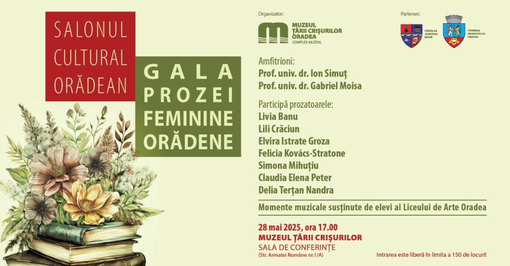 Salonul cultural oradean Gala prozei feminine