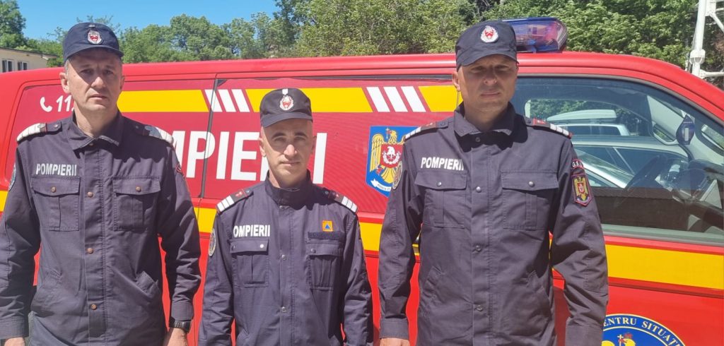 Salvatori in timpul liber trei pompieri din Bihor