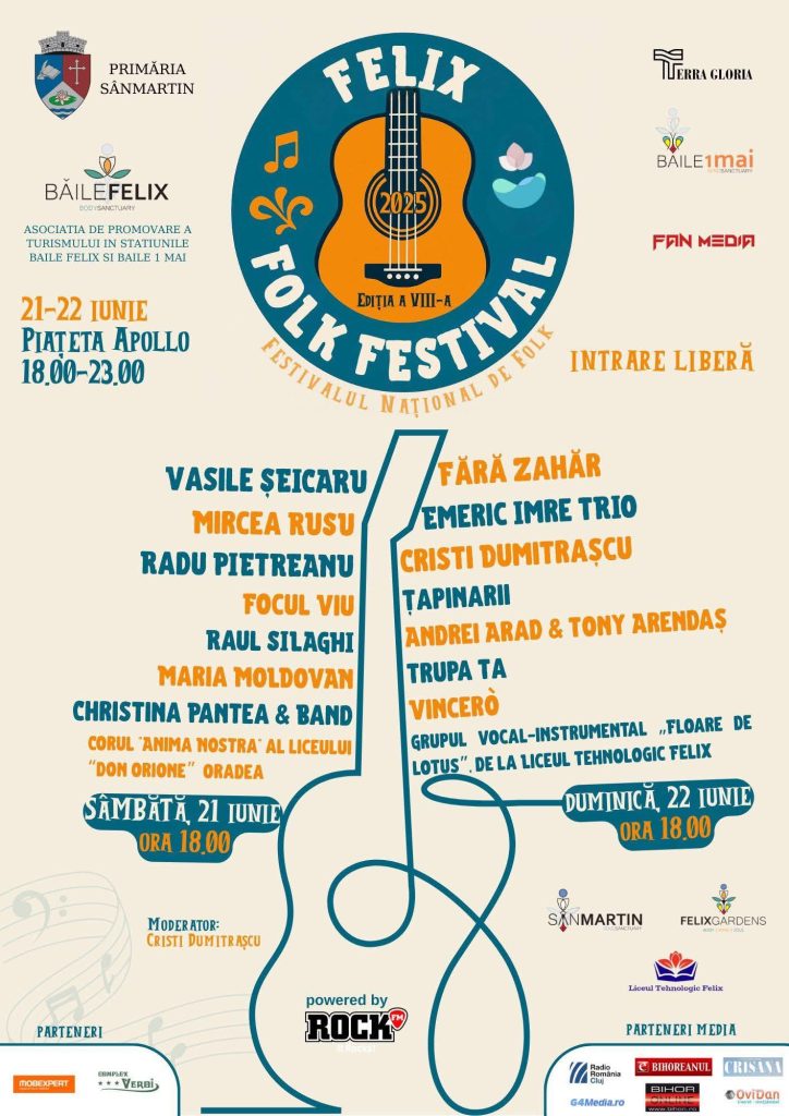 Baile Felix devine capitala muzicii folk