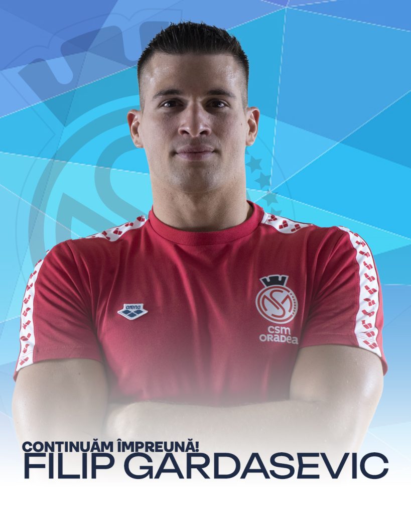 Filip Gardasevic va juca in al treilea sezon cu CSM Oradea