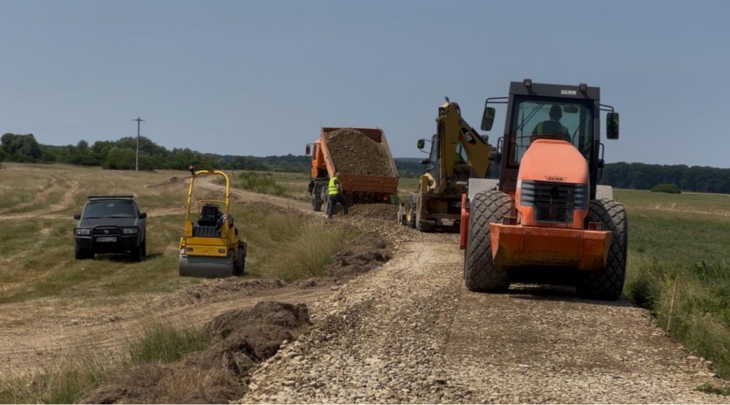 Marghita Vizita ministrului Dezvoltarii la santierul pistei cicloturistice