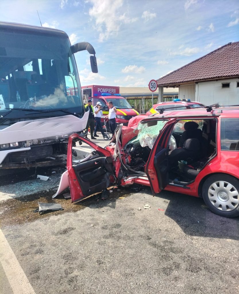 Politia a stabilit cauzele accidentului de pe centura Alesd