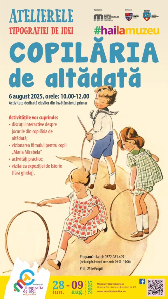 Atelierele Tipografiei de Idei Copilaria de AltaData