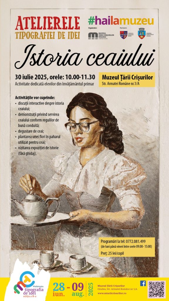 Atelierele Tipografiei de Idei Istoria Ceaiului