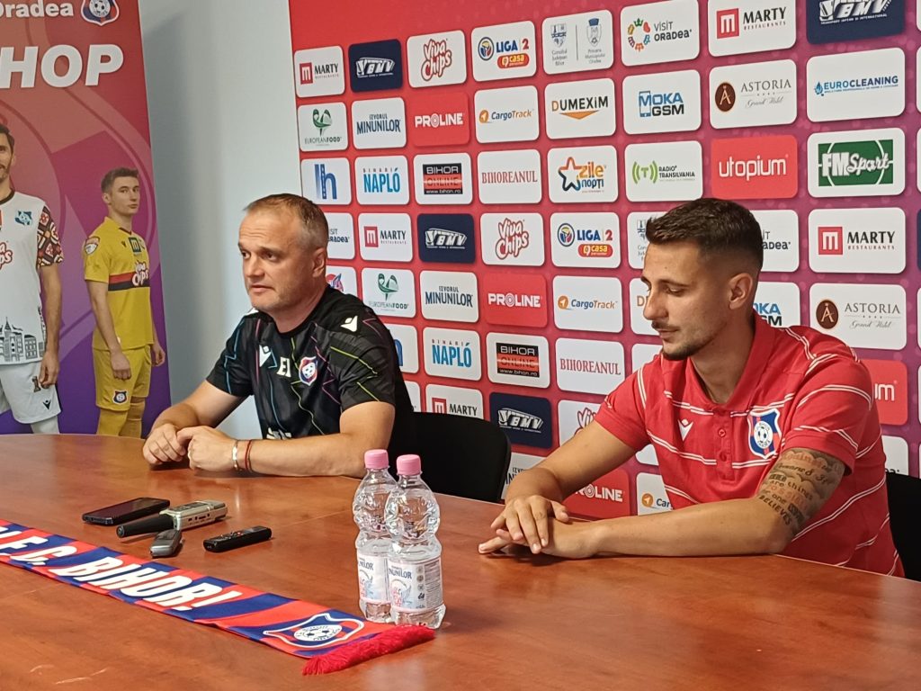 FC Bihor si noul sezon Erik Lincar Sunt optimist ca am format un lot echilibrat
