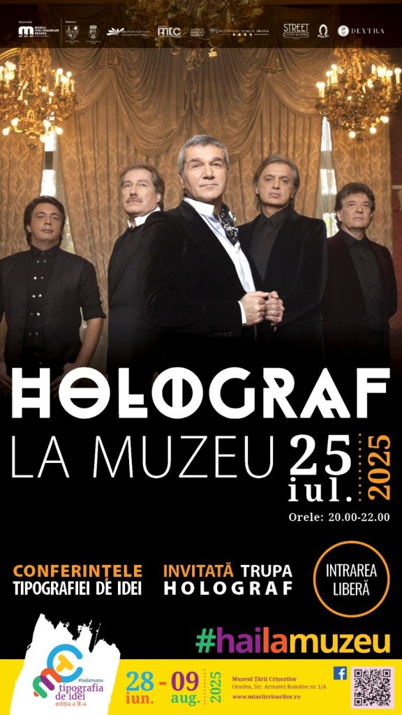 O seara cu Holograf la Muzeul Crisurilor Oradea