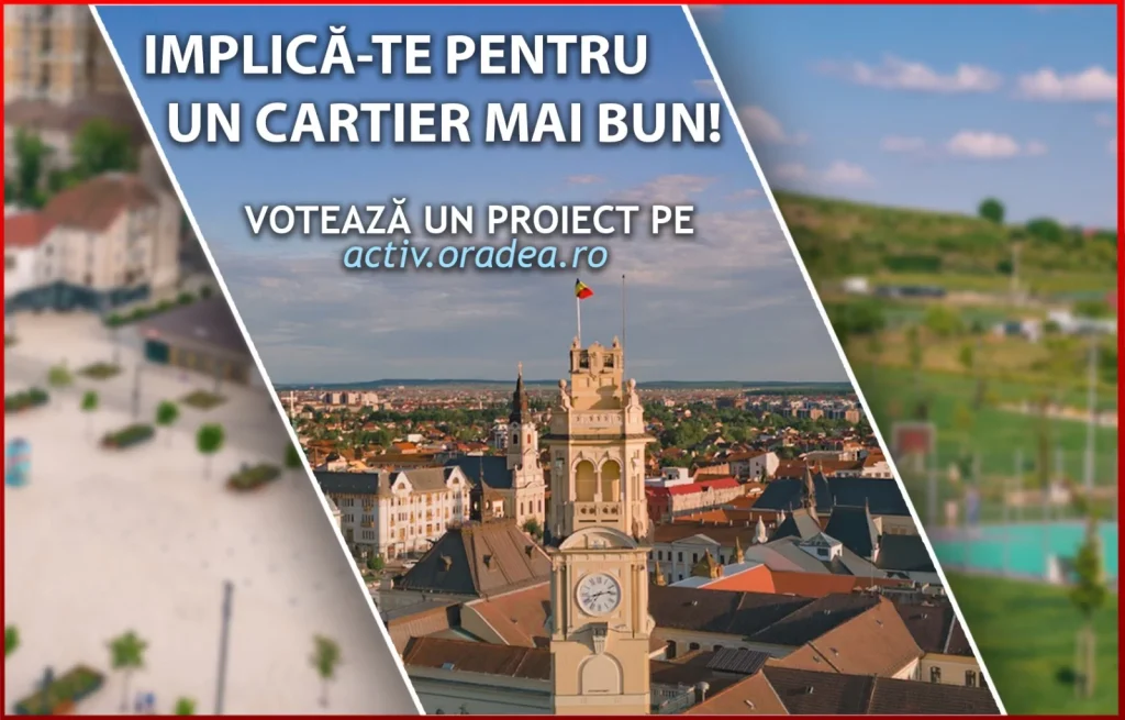 Oradenii pot vota cele 36 de proiecte din Bugetarea Participativa 2025