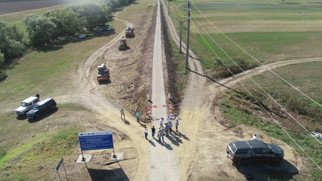 Amenajarea pistelorde bicicleta pe diguri 50 finalizata