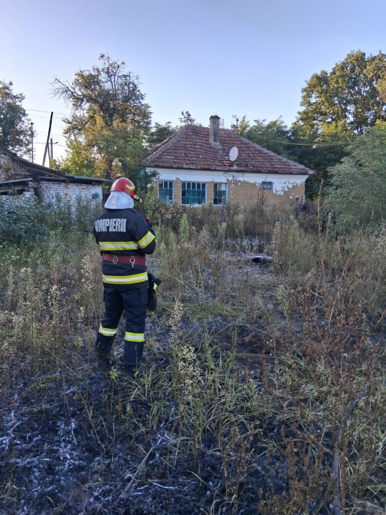 Bihor 12 incendii de vegetatie marti